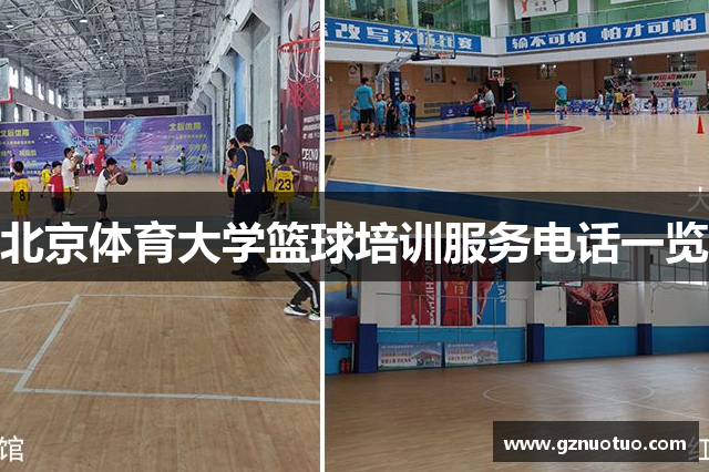 北京体育大学篮球培训服务电话一览